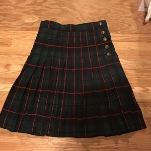 Tricot comme des garçons 2011 medium kilt skirt